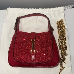 Womens exotic Gucci Lizard mini jackie
